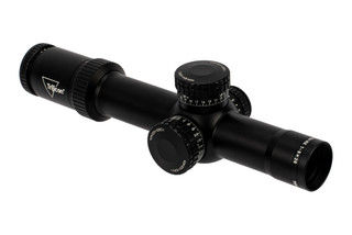 Trijicon Credo HX 1-8x28 rifle scope features the red illuminated segmented circle reticle